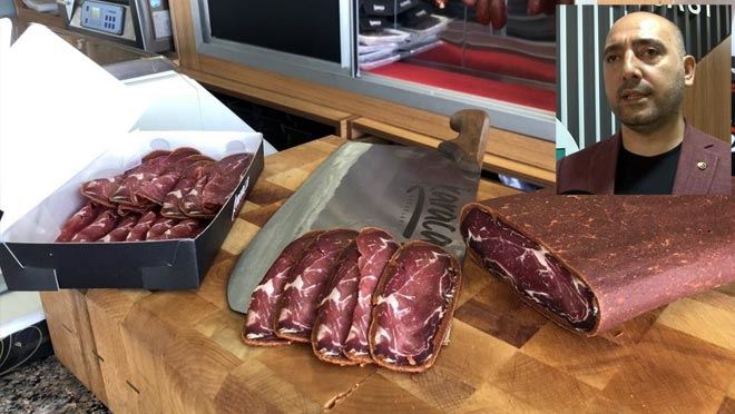 GURBETÇİLER PASTIRMA ÜRETİMİNİ YÜZDE 50 ARTIRDI