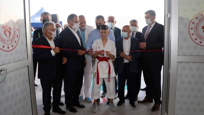 ESAT DELİHASAN ANTRENMAN SALONU AÇILDI