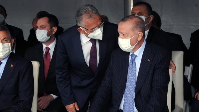 BAŞKAN BÜYÜKKILIÇ, KIRŞEHİR’DE CUMHURBAŞKANI ERDOĞAN İLE GÖRÜŞTÜ