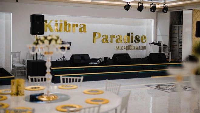 KÜBRA PARADİSE BALO VE DÜĞÜN SALONU HİZMETE AÇILDI
