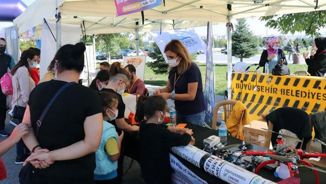 5. BİLİM ŞENLİĞİ 8 BİN KİŞİNİN KATILIMI İLE GERÇEKLEŞTİRİLDİ