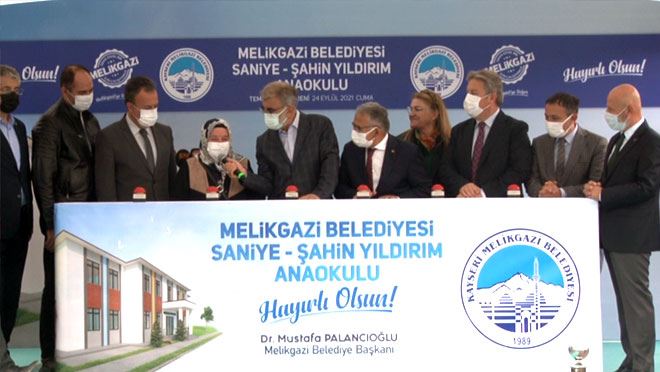 MELİKGAZİ BELEDİYESİ’NDEN BİR ANAOKULU DAHA