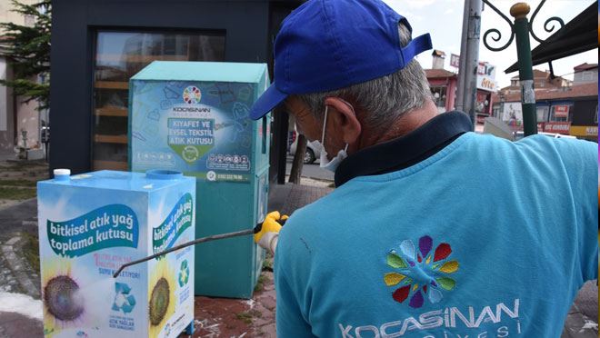 KOCASİNAN BELEDİYESİ  405 TON KIYAFET ATIĞINI GERİ DÖNÜŞÜME KAZANDIRDI