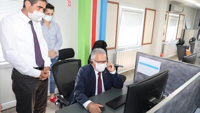 BAŞKAN BÜYÜKKILIÇ 185’E GELEN TALEPLERİ DİNLEDİ