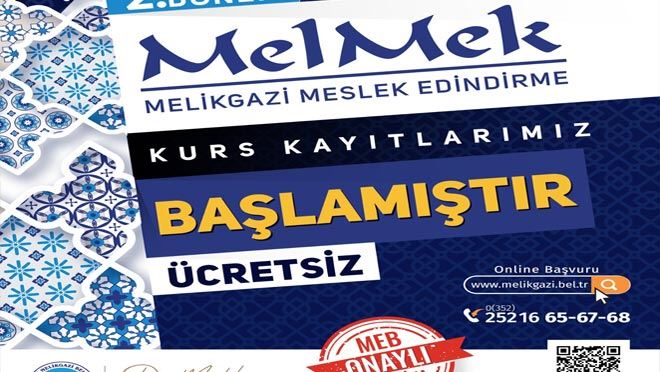 Melmek  2. dönem kayıtları başladı