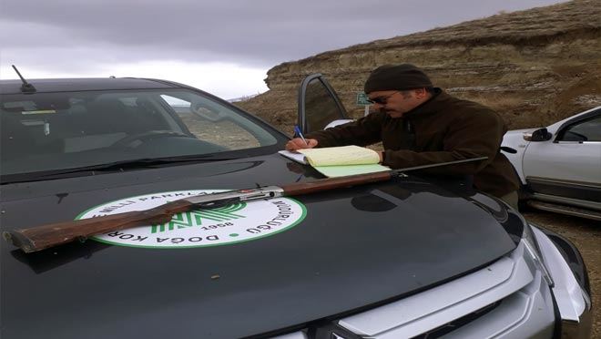 Kaçak Avcılara cezai işlem