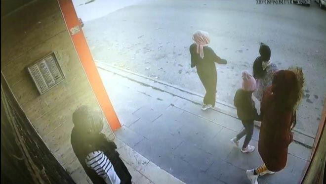 Aile süsüyle hırsızlık kamerada