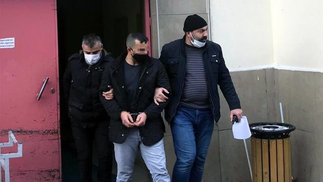 Mahkeme çıkışı bir kişiyi öldüren şahıs adliyeye sevk edildi