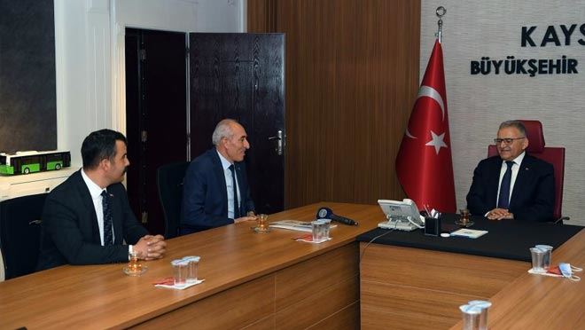 Büyükkılıç’a Kayseri Oto Sanatkârları Odası’ndan teşekkür ziyareti