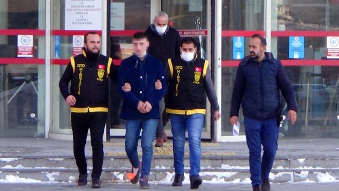 Oto hırsızı 35 ayrı kamera kaydı incelenerek yakalandı