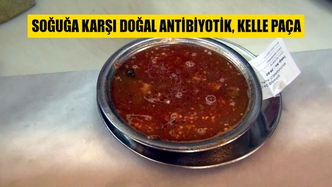 Soğuğa karşı doğal antibiyotik, kelle paça