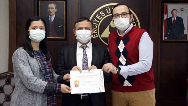 ERÜ’ye Kral Abdullah Bilim ve Teknoloji Üniversitesi’nden birincilik