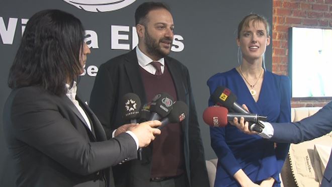 Wilma Elles Kayseri’de Elles, A&C Bedding’in reklam yüzü oldu