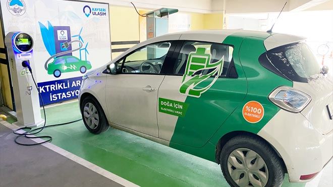 ULAŞIM A.Ş.’den otoparklara şarj ünitesi