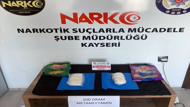 Cips poşetinden uyuşturucu çıktı