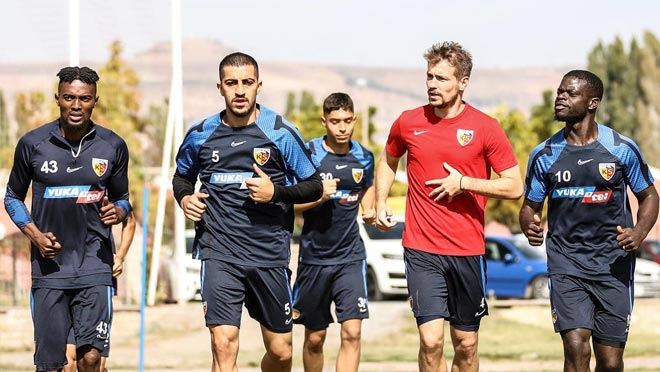 Kayserispor kupa maçına hazır