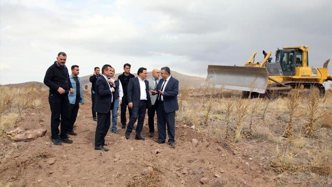 Vali Çiçek, Kuşçu’da inceleme yaptı