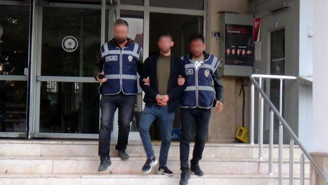 14 yıl kesinleşmiş hapis cezası bulunan hırsız metruk evde yakalandı