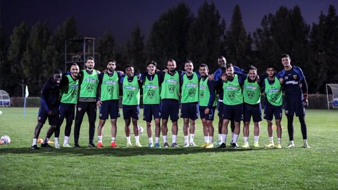 Kayserispor, Adana Demirspor hazırlıklarını sürdürüyor