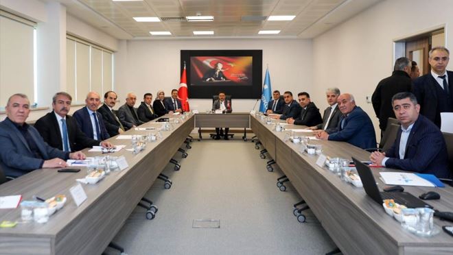 İl İstihdam ve Mesleki Eğitim Kurulu Toplantısı Vali Çiçek başkanlığında yapıldı