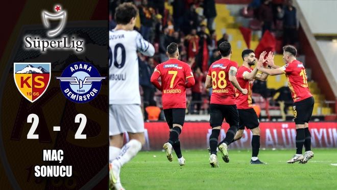 Kayserispor’dan Muhteşem Geri Dönüş
