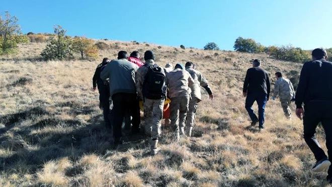 Haber alınamayan avcının cansız bedeni bulundu