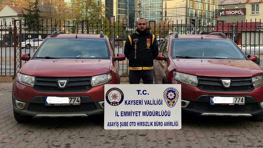 1 yıl önce çalınan araç bulundu