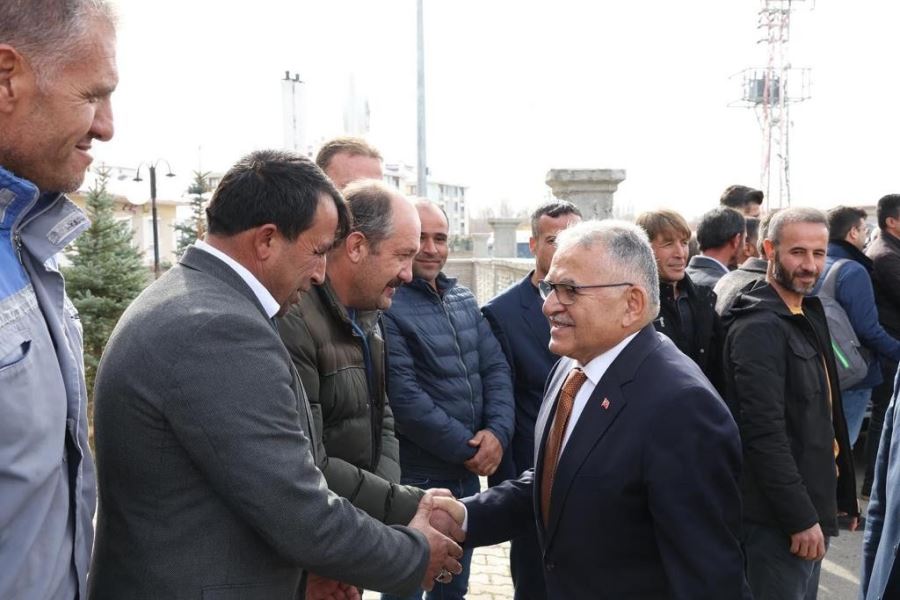 Başkan Büyükkılıç, Sarız