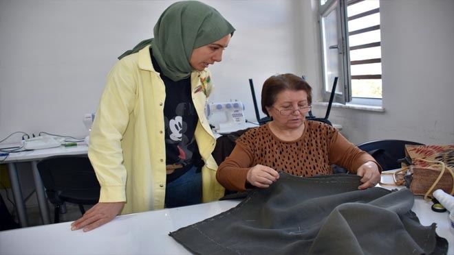  Kursiyerler ev ekonomisine katkı sağlar oldu