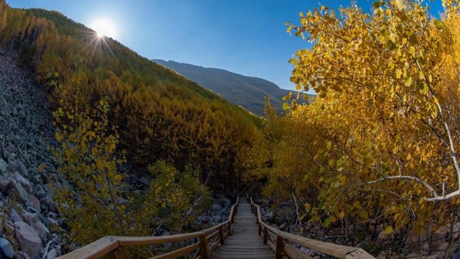 Ortaseki’de sonbahar güzelliği