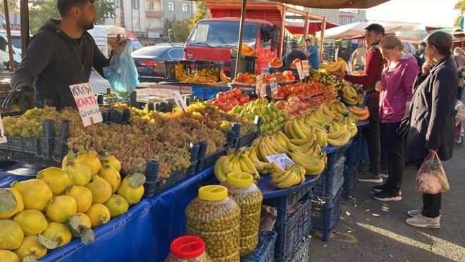 Halk pazarında güncel fiyatlar
