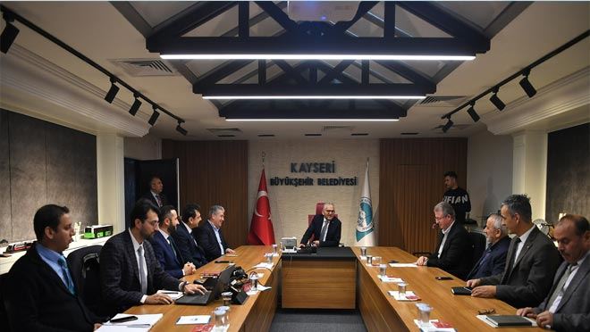 Büyükkılıç’a ‘ulaşım ağları’ sunumu