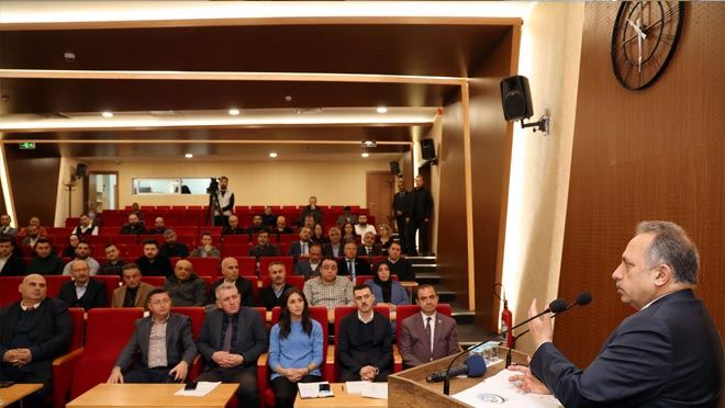 Başkan Yalçın “personelimizle gurur duyuyorum”