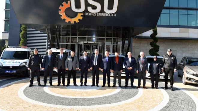 Kayseri OSB’de güvenlik üst düzeye çıkarılacak