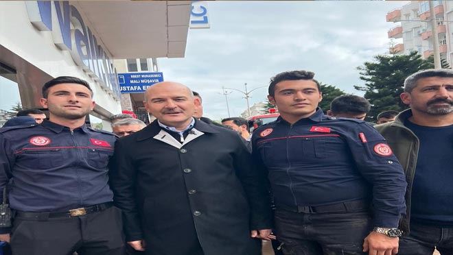  İçişleri Bakanı Soylu’dan Büyükşehir’e övgü