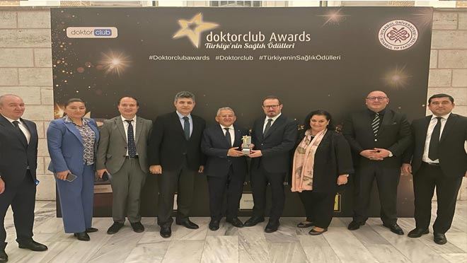 ‘Hospice projesi’ne yılın yenilikçi uygulaması ödülü