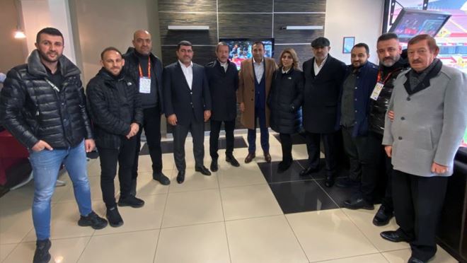 Kupa maçı sonrası keyifler yerinde