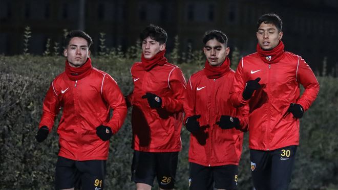 Kayserispor Alanyaspor maçı hazırlıklarına devam etti