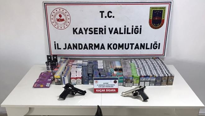 Sigara Kaçakçısı Jandarmadan kaçamadı