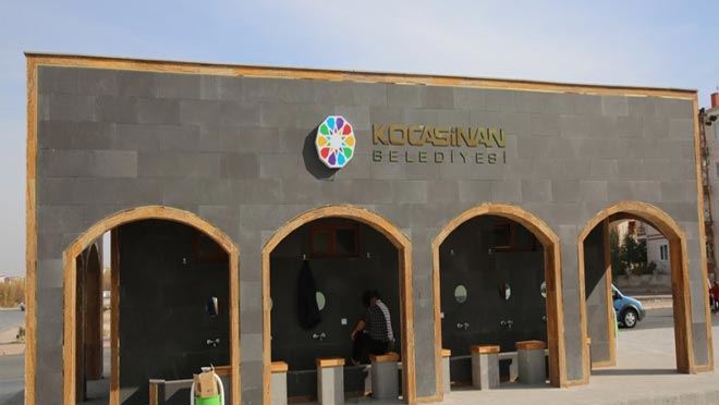  Kocasinan’dan tarih kokan kemerli şadırvanlar