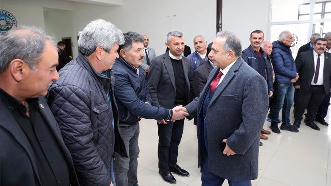 Talas kırsalında muhtarlar toplantısı