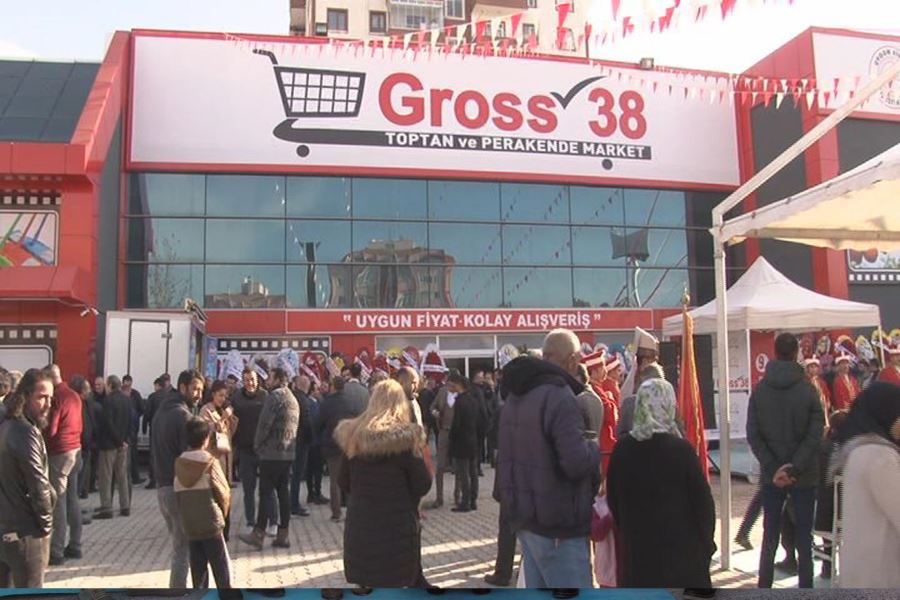 Gross 38 9.şubesi’ni demokrasi mahallesi’nde açtı 