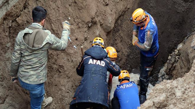 Yemliha ‘da toprak kayması