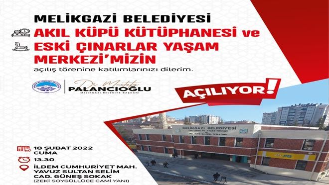 İldem Akıl Küpü Kütüphanesi Cuma günü açılacak