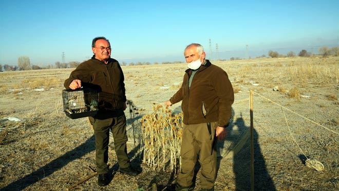 Kaçak Avcı suçüstü yakalandı
