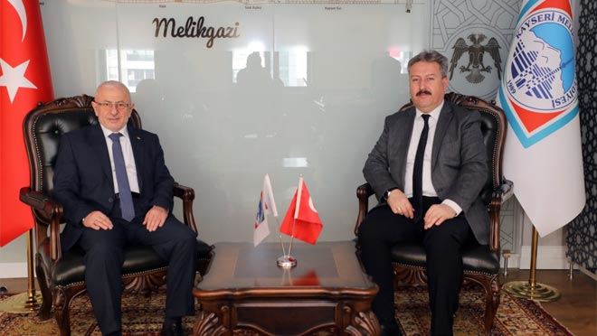 Başkan Palancıoğlu Müftü Akkuş’u ağırladı