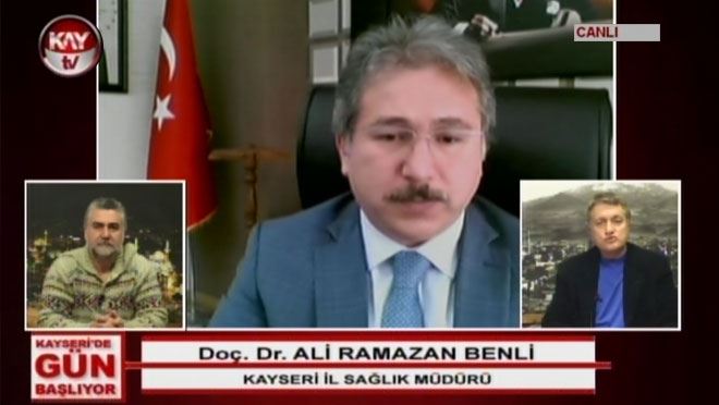 İl Sağlık Müd. Doç. Dr. Benli: “5.dalganın pikindeyiz”