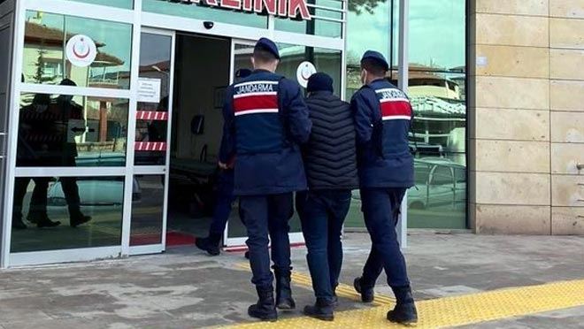 Kablo hırsızı yakalandı