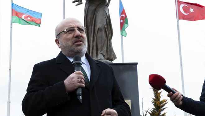 KAYÜ Rektörü Karamustafa, Hocalı Katliamı şehitlerini andı