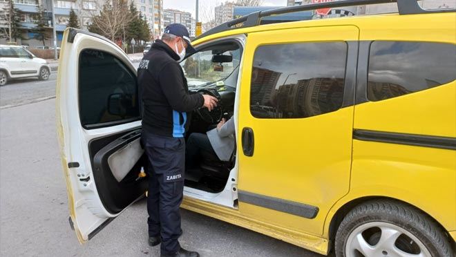 Servis araçları ve taksilere denetim